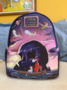 Loungefly Disney Peter Pan Skull Rock Backpack